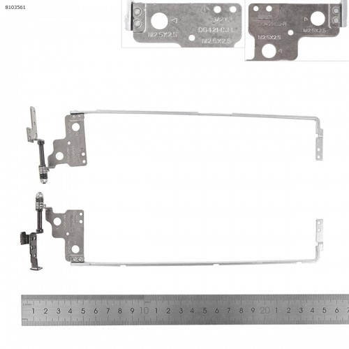 Петлі для Lenovo 320-14IAP 330-14IKB 320-14ISK, AM13N000210 AM13N000310, пара, ліва+права