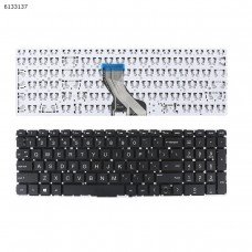 Клавіатура для HP Pavilion 15-DA 15-DB 15-DX 15-DR 15-DW 15-CX 15-CS, 250 255 G7, US, чорна