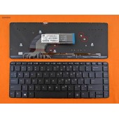 Клавиатура для HP Probook 440 G0 G1 G2 445 G1 G2 series, US, Black, Backlit, No frame