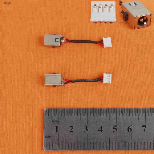 Роз'єм живлення для HP Mini 210 Series 210-1000, (Pj320, 589682-001, з проводом/кабелем)