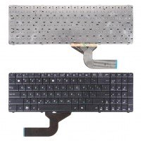 Клавіатура для Asus N53 k53s K52 X61 N61 G60 G51 G53 UL50 P53 X54 X75VD, RU, Black
