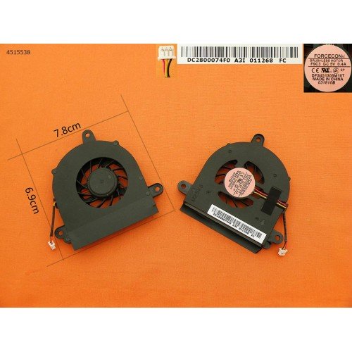 Вентилятор для ноутбука Acer Aspire 5538 5538G 5534, (Dfs451305m10t, Ab6005hx-Ec3)
