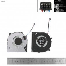 Вентилятор для HP 14-ck 14-cf 14s-cf 14-cm 14-dk 14s-dk 14q-cs, 240 246 G7 G8 G9, (L23189-001, 6033B0062401, Original)