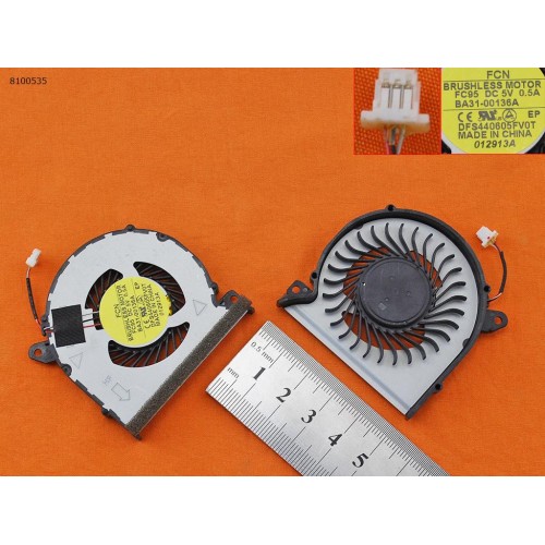 Вентилятор для ноутбука Samsung NP530U4E NP530U4E NP535U4E NP540U4E NP740U3E NP740U3C (BA31-00136A, Original)
