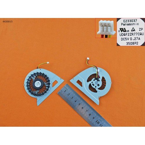 Вентилятор для ноутбука Sony VAIO Fit15, SVF15A18SCB, SVF15A18, F15A, SVF15A19, UDQF2ZR77CQU (для CPU, Original)