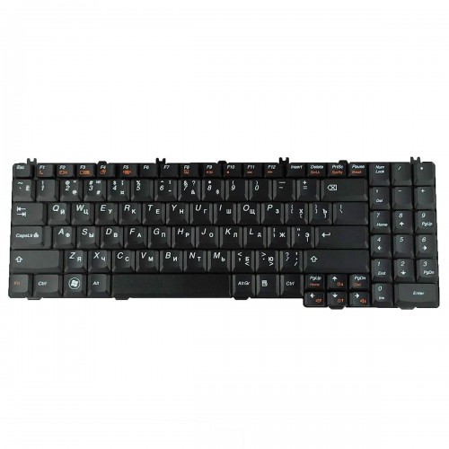 Клавиатура для ноутбука Lenovo IdeaPad G550 G555 B550 B560 V560 RU,Black