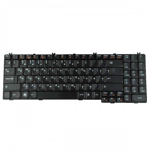Клавіатура для Lenovo IdeaPad G550, G555, B550, B560, V560, RU, Black