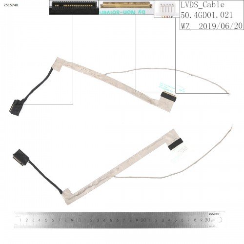 Шлейф матрицы для ноутбука Acer Aspire 5740 5740G, Аналог