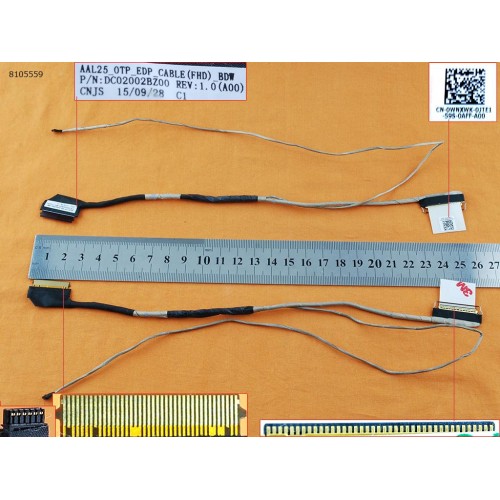 Шлейф матриці для Dell Inspiron 15-5000 5555 5558 5559 AAL25 DC02002BZ00 0WNXWK (FullHD 40pin)