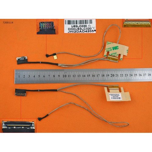 Шлейф матриці для HP Pavilion 14-N000 14-N056EA 14-N220LA 14-N, DD0U83LC020 DD0U83LC010