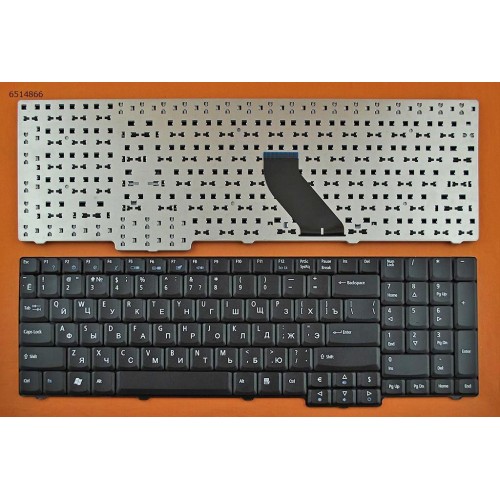 Клавиатура для ноутбука Acer Aspire 6530 6930 7000 7100 8930 9300 9400 9420 Extensa 5235 5635 7220 7620 RU Black