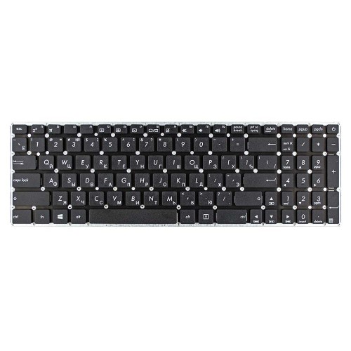Клавиатура для ноутбука Asus x540 A540 D540 F540 K540 R540 x543 series, RU, черная