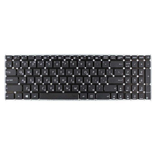 Клавіатура для ноутбука Asus x540 A540 D540 F540 K540 R540 x543 series, RU, чорна