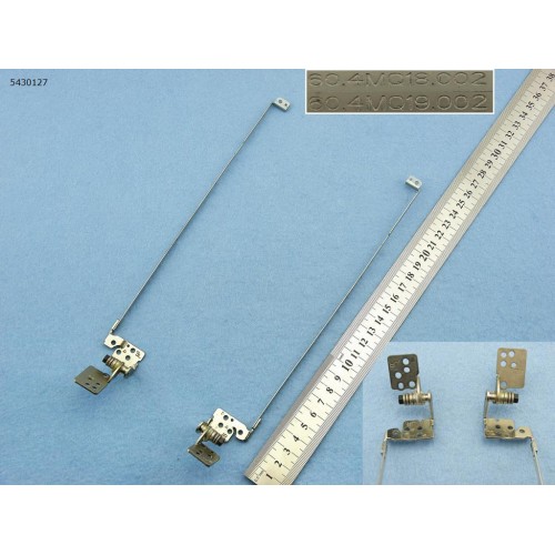 Петли для ноутбука Sony VPCEH, VPCEH100C, VPCEH15YC, VPCEH16EC, VPCEH1S0C, 60.4MQ18.002, 60.4MQ19.002, пара, левая+правая