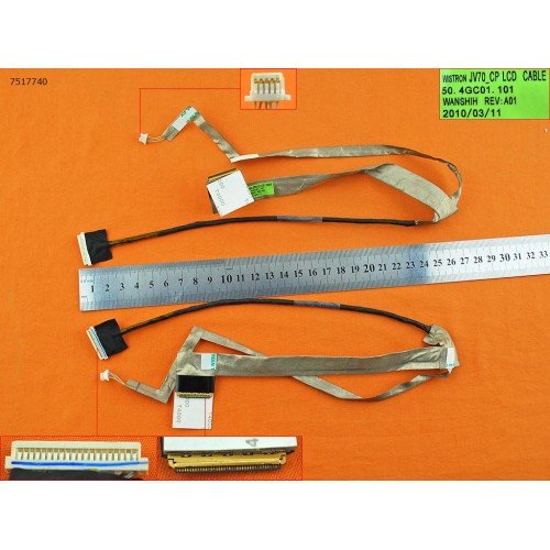 Шлейф матрицы для ноутбука Acer Aspire 7740 7740G 7736G 7540 7540G, 50.4GC01.101
