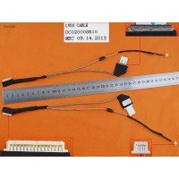 Шлейф матрицы для Acer Aspire One D250, (DC02000SB10, Big camera connector)