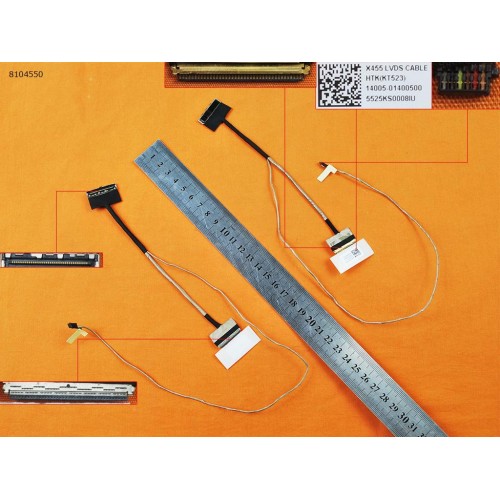 Шлейф матриці для ноутбука Asus A455L F454L F455L K455L R454L R455L X454L X455L, (LVDS 40Pin, 14005-01400500)
