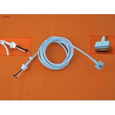 Кабель питания DC Magsafe 2 для блока питания Apple MacBook (45W, 60W, 85W, T-коннектор, длина 1.7м, площадь сечения 0.7мм2, медный) Кабель питания DC Magsafe 2 для блока питания Apple MacBook (45W, 60W, 85W, T-коннектор, длина 1.7м, площадь сечения 0.7мм2, медный)