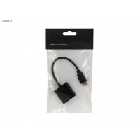 Конвертер переходник 1080P HDMI на VGA черный