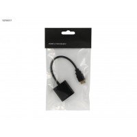 Конвертер перехідник 1080P HDMI на VGA чорний
