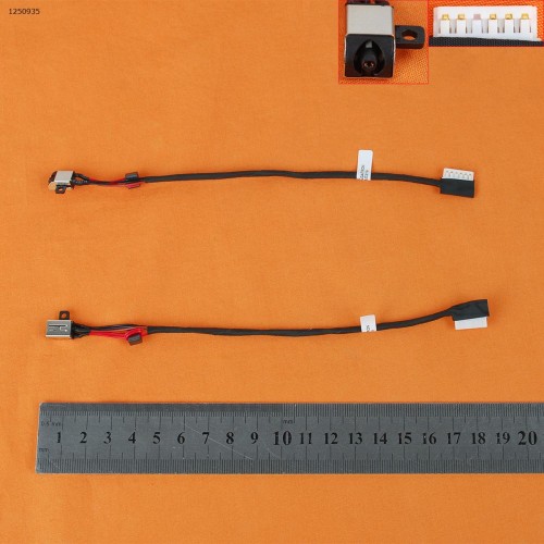 Роз'єм живлення для ноутбука Dell Inspiron 5570 5575 5770 5775 5565 5567 5765 5767, (4.5*3.0 з проводом/кабелем, BAL30, DC30100YN00, 0R6RKM, 02K7X2)