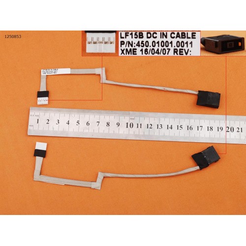 Роз'єм живлення для Lenovo Flex2-15D 2-14D Pj853 (Square Yellow+pin з проводом)