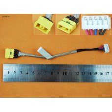 Разъем питания для Lenovo IdeaPad Z710 G710 PJ612 (Square+pin с проводом/кабелем, 90202793)