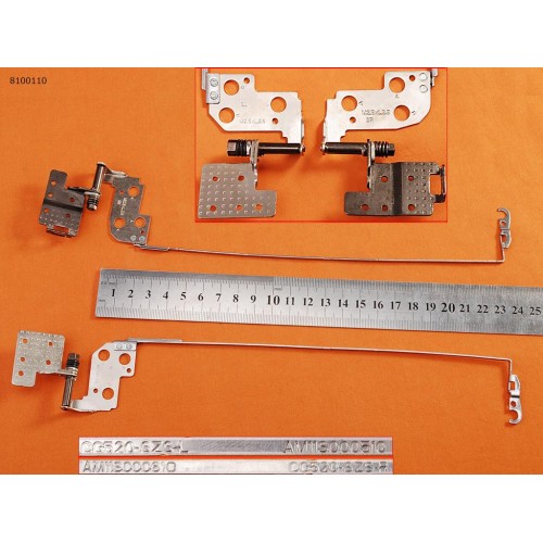 Петлі для Lenovo IdeaPad 110-15IBR, AM11S000510, AM11S000610, пара, ліва+права