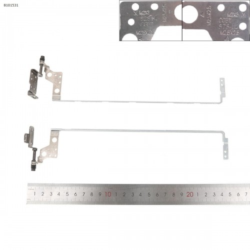 Петли для ноутбука Lenovo IdeaPad 310-15ISK 310-15ABR 310 Series AM10T000100 AM10T000200, пара, левая+правая