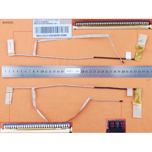 Шлейф матриці для ноутбука Asus A550 A552 F550 F552 K550 R510 R513 X550 X552 series, (eDP 30pin FHD, 1422-01VW0AS, 1422-01PA000, 1422-01VU0AS)