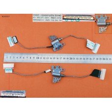 Шлейф матрицы для Dell Inspiron 7437, (0R24J5 60.46L07.001, с левой петлёй, без тача)