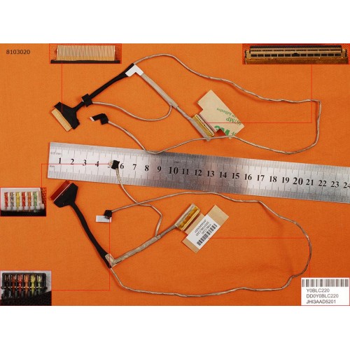 Шлейф матриці для ноутбука HP Stream 13-C series, (DD0Y0BLC220, 792772-001, Original)