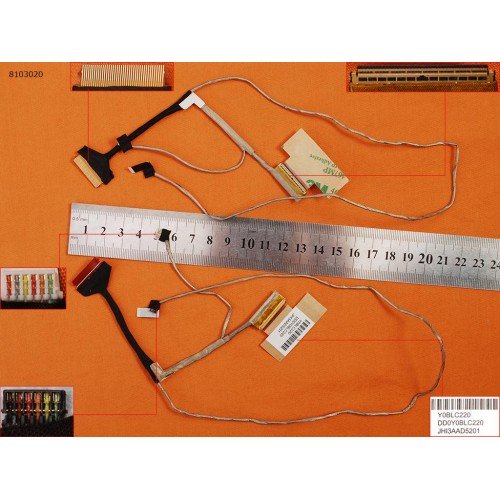 Шлейф матрицы для ноутбука HP Stream 13-C series, (DD0Y0BLC220, 792772-001, Original)