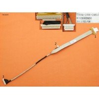 Шлейф матрицы для Toshiba Satellite P200 P205, DC02000DM00, (LVDS 30pin, Аналог)