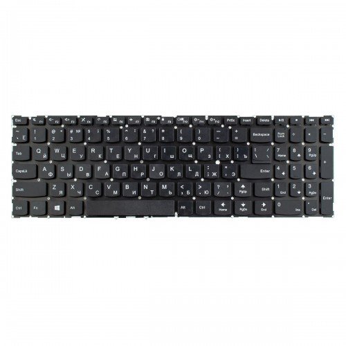 Клавіатура для Lenovo IdeaPad 310-15ISK 510-15ISK 510-15IKB, RU, чорна