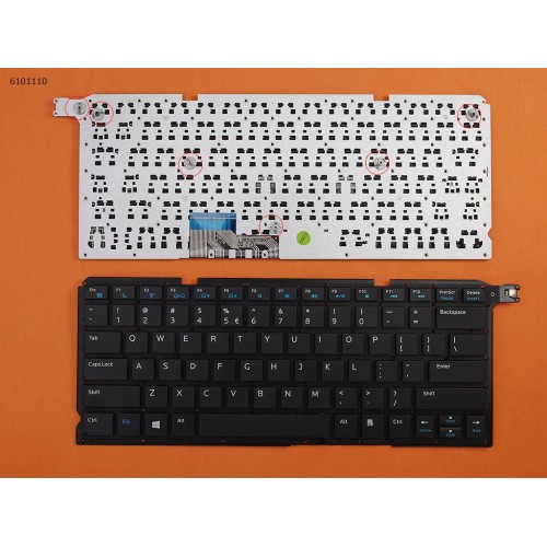 Клавіатура для Dell Vostro 5460 V5460, US (чорна, Аналог)