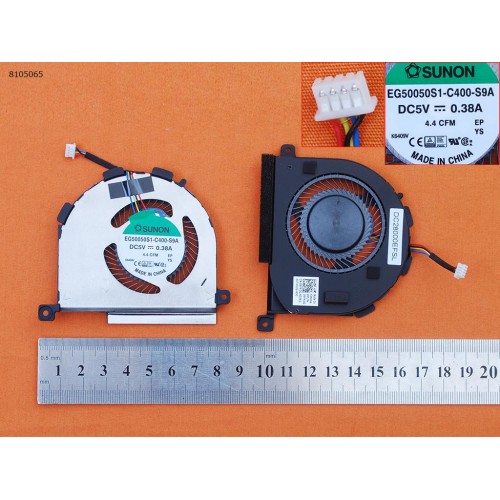 Вентилятор для ноутбука Dell Latitude E5450 (06YYDG, EG50050S1-C400-S9A, DC28000EFSL, Original)