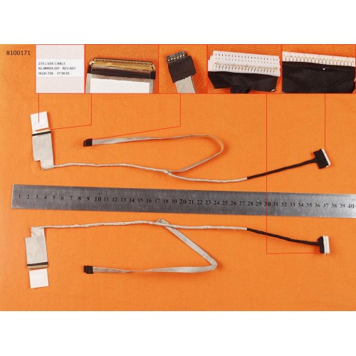 Шлейф матриці для Sony VAIO SVE17 SVE171 SVE171A SVE171B1 Z70, (Z70, 50.4MR05.011 50.4MR05.001, Аналог)