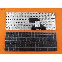 Клавиатура для HP ProBook 4330S 4331S 4430S 4431S 4435S 4436S, US, (черная, серая рамка)