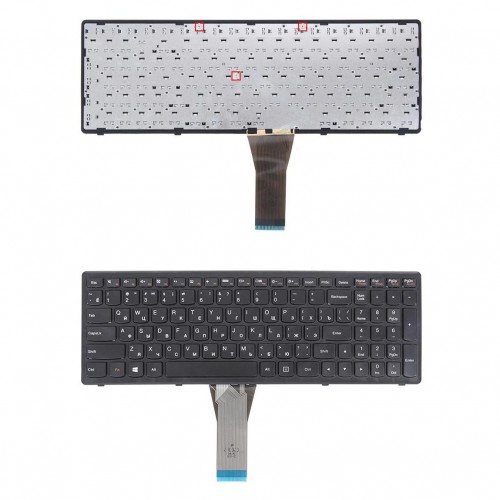 Клавіатура для Lenovo IdeaPad G500s S500 Z510, RU, чорна