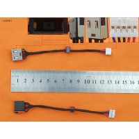 Роз'єм живлення для Lenovo B50 B50-30 B50-45 B50-70 B50-80 UMA, (PJ961 DC30100QT00, Square Yellow+pin з проводом/кабелем)
