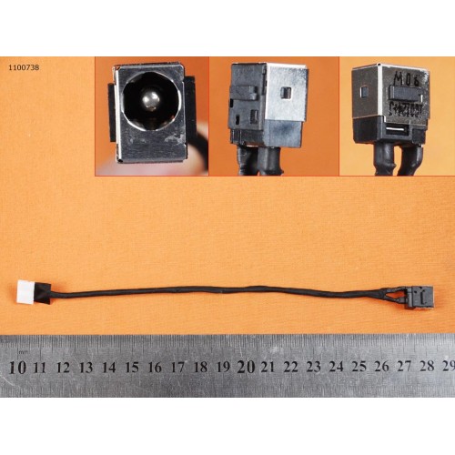 Разъем питания для ноутбука Lenovo Ideapad B470 B475 Z575 Z570 Pj491 (5.5*2.5 с проводом/кабелем 18.5 см)
