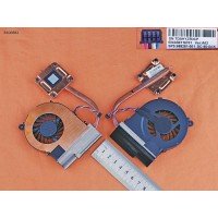 Вентилятор з радіатором для HP CQ42 G42 CQ62 G62 CQ56 G56 (4pin, UMA, 688281-001 6043B0116701)