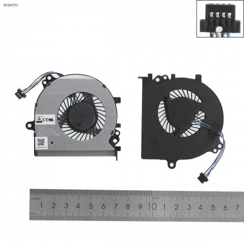 Вентилятор для HP Probook 430 G4 series, (905730-001, NS65B02-15M21, Original)