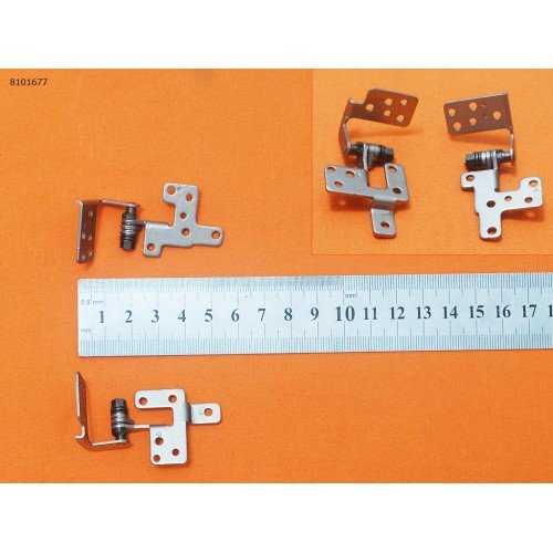 Петли для ноутбука Asus A540 A543 F540 F543 K540 K543 R540 R543 X540 X543 series, (пара, левая+правая, 13NB0B01M02021, 13NB0B01M03021)