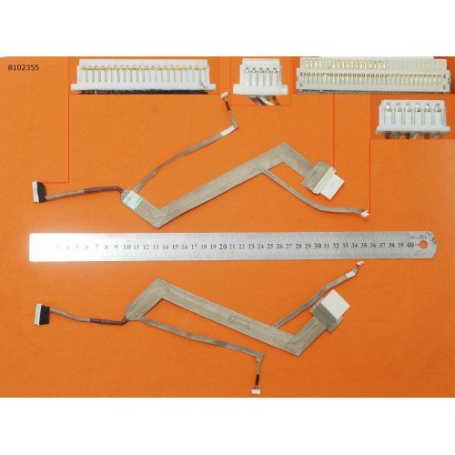 Шлейф матрицы для ноутбука Acer Emachines D620 MS2257 D630, (50.4BC02.001, CCFL 30pin)