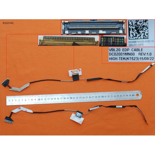 Шлейф матрицы для ноутбука HP EliteBook 850 G1 ZBook 15 DC02001MN00 738982-001