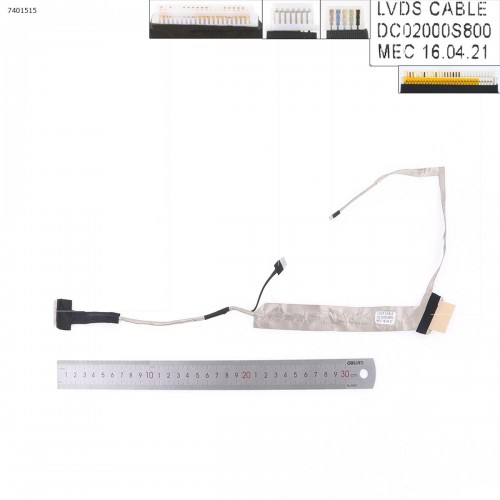 Шлейф матриці для Toshiba L500 L500D L505 L505D, DC02000S800