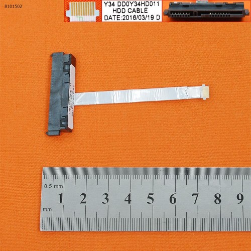 Шлейф Sata HDD/SSD для ноутбука HP Compaq Pavilion 15-P 14-P 17-P Envy 14-U 15-K 17-K, (DD0Y34HD011, DD0Y34HD001, 6017B0557401)