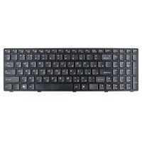 Клавіатура для Lenovo IdeaPad G570 G575 G770 G780 G560 G565 Z560 Z565, RU, чорна